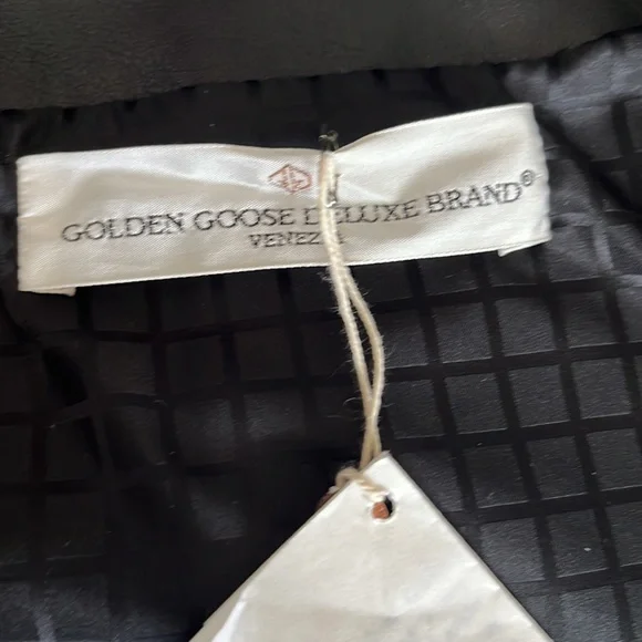Golden goose deluxe brand Woman’s jacket leather size large black